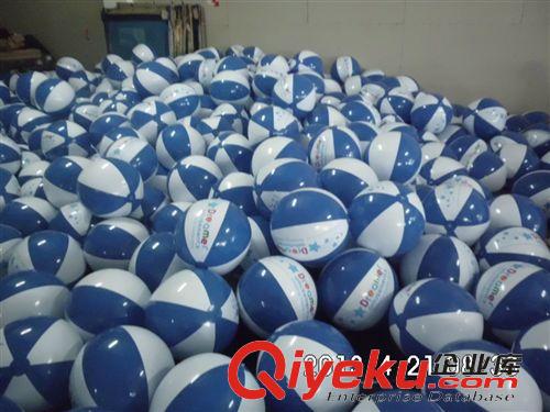 PVC充气球 pvc充气沙滩球 吹气沙滩球 pvc六片球