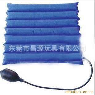 PVC充气坐垫 厂家订做2013新研发pvc充气血压球坐垫 吹气血压球坐垫 新款多样
