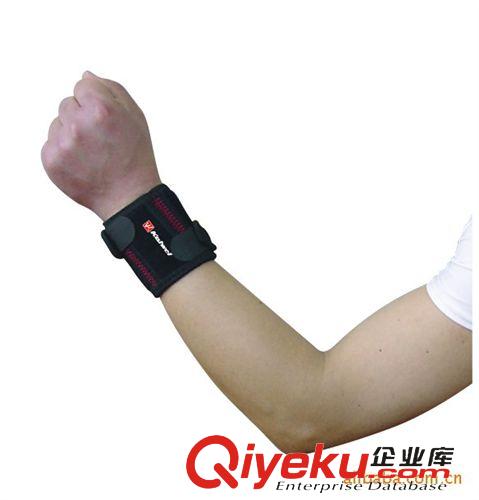 精品系列 凯威KAIWEI弹簧条支撑护腕 可调节精品护腕 1只彩盒装 #0656
