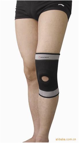 精品系列 运动护具生产厂家供应凯威精品系列0629开孔运动护膝 保暖护膝