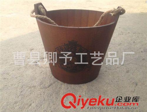 木制冰桶 曹县厂家供应加工直销木制圆形镀锌铁冰桶