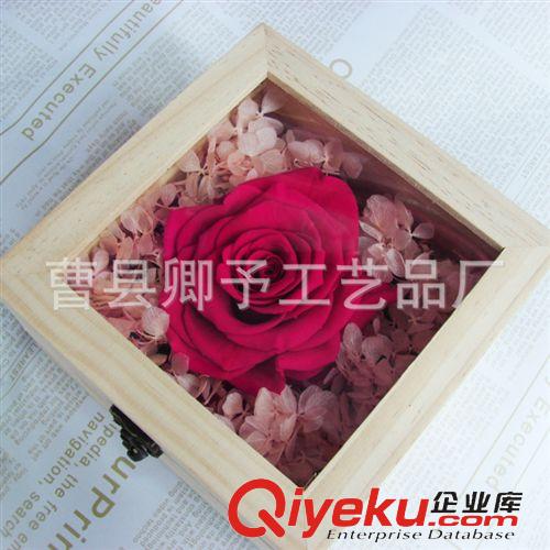 鲜花木盒 厂家加工定做木质玫瑰花盒 鲜花礼品盒 情人节玫瑰花盒l 礼品盒