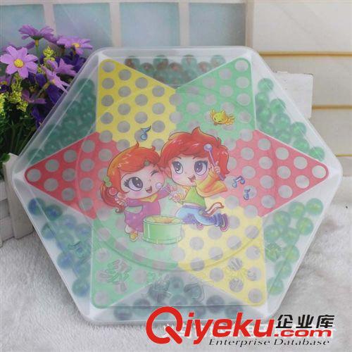 文体用品 跳棋 玻璃球跳棋 儿童益智玩具