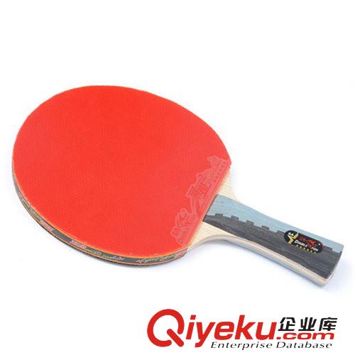 乒乓球系列（乒乓球、球拍、发球机、球台、球网等）产品 双鱼乒乓球拍 双面反胶 横拍/直拍 批发 6A-E/6A-C