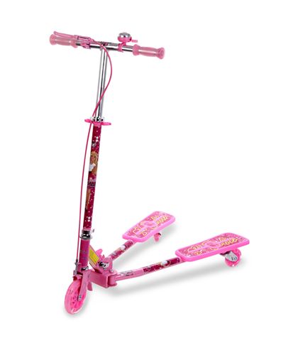 品牌导航 迪士尼zp滑板车儿童三轮蛙式车闪光滑板双脚踏板车可调节剪刀车