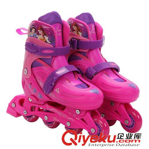 滑板/轮滑类 zp迪士尼轮滑鞋 儿童可调直排轮滑鞋 旱冰鞋新款轮滑鞋