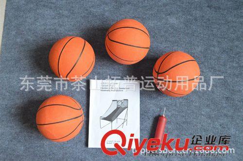 球架球网系列 生产供应新款 铁管加粗型 双人休闲篮球架 双人电子计分投篮机