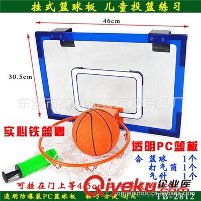 球架球网系列 定制 儿童挂式篮球板 xx挂门式儿童篮球架 实心铁圈 PC透明篮板