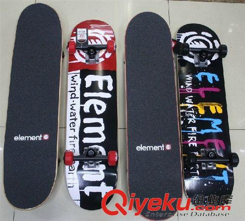 滑板 美国dp ELEMENT 专业gd滑板  进口枫木板成人刷街板