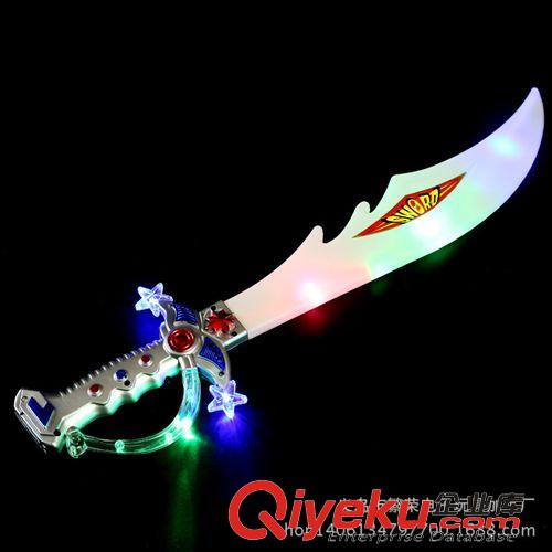 玩具 发光音乐刀剑 玩具刀剑 发光兵器刀具 热销儿童玩具刀具