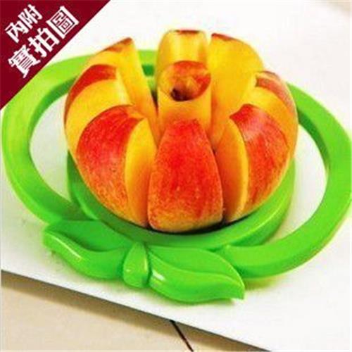 创意家居 T 多功能不锈钢切苹果器切片器 水果分割器切片器 厨房用品