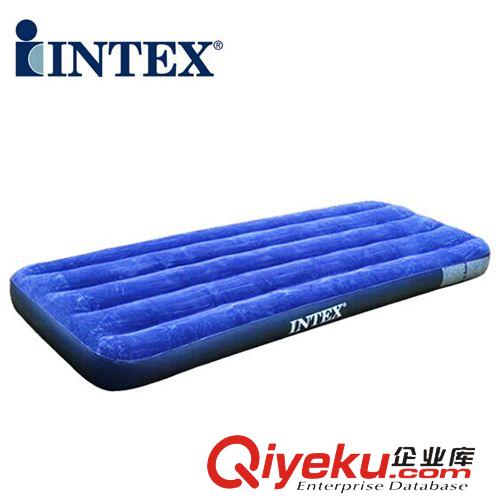 充气床垫 供应INTEX气垫床 单人充气床垫 加厚加大户外豪华植绒气垫床68950