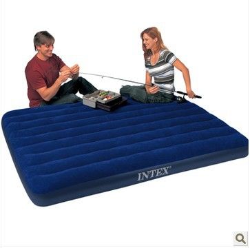 充气床垫 美国原装zpINTEX双人充气床垫/双人加大68759