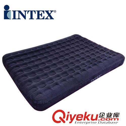 充气床垫 INTEX66725 豪华型双人加大充气床垫植绒气垫床蜂窝床五面植绒