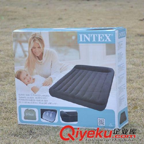 充气床垫 INTEX内置枕头空气床充气床 床垫66769双人床垫
