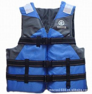 充气划船 雅马哈YAMAHA专业成人泡沫救生衣 带反光条安全扣