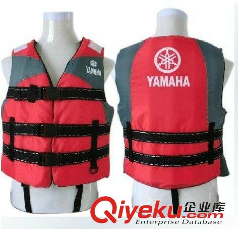 充气划船 雅马哈YAMAHA专业成人泡沫救生衣 带反光条安全扣