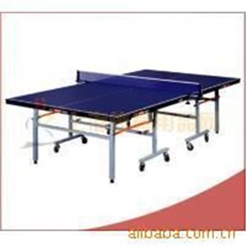 乒乓球台 经销批发 红双喜T2023折叠乒乓球台桌 移动带轮标准乒乓球台