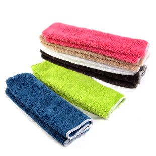 家居清洁 木纤维不沾油洗碗巾多功能抹布 超柔软擦手毛巾 彩袋装