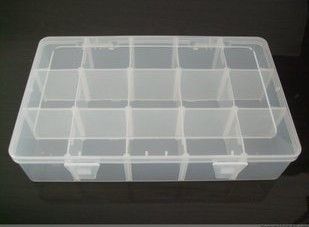 其他塑料制品 好当家 大号15格收纳盒  透明 首饰盒 整理盒 储物盒 串珠盒  316