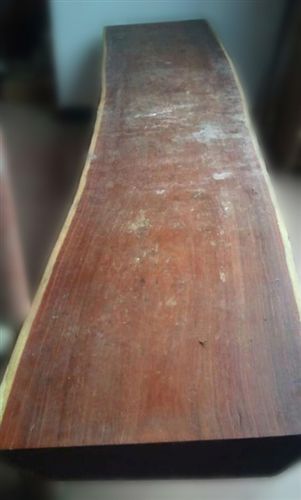 红木板材 供应缅甸花梨木 {bfb}大果紫檀花梨木 321x66（57）x10.5cm