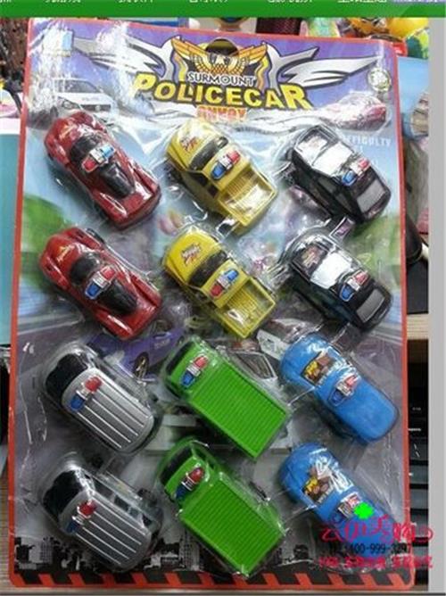 玩具，毛绒玩具 十元店货源  惯性儿童玩具模型汽车 9.9义乌精品批发