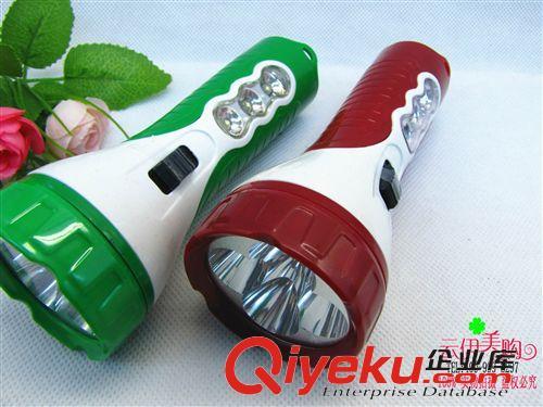 小家电 LED充电式手电筒 节能耐用 高亮聚光 9.9 十元店货源 义乌批发