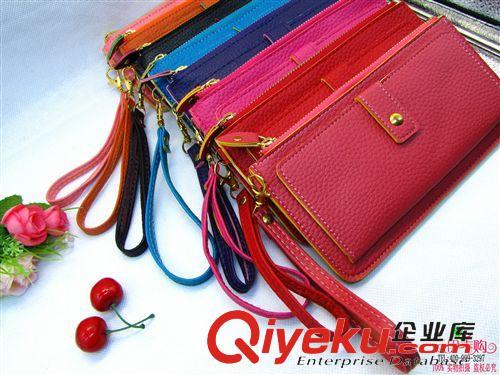包类 E14046 韩版女式手拿卡包 钱包 9.9 十元店货源 义乌皮具批发