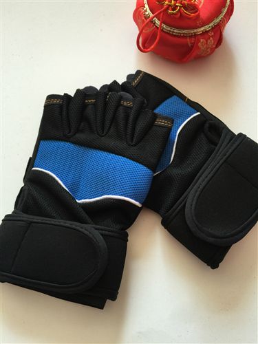 运动手套 迪克斯 健身手套半指运动手套器械锻练哑铃举重护腕单车护具防滑