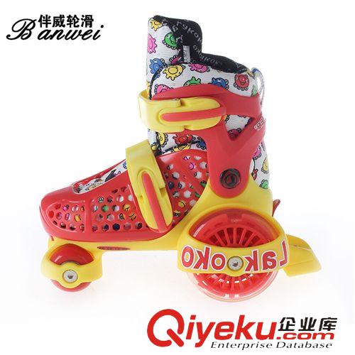 轮滑鞋 新款xxK109 伴威轮滑鞋溜冰鞋男女直排成人速滑旱冰鞋滑冰鞋