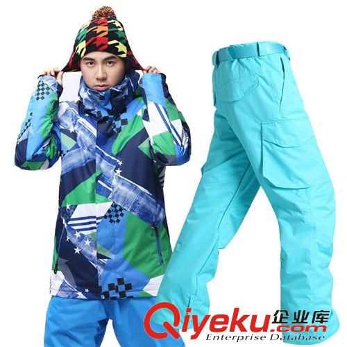 滑雪用品 GSOU SNOW滑雪服套装 男 保暖防水防风 专业滑雪服衣