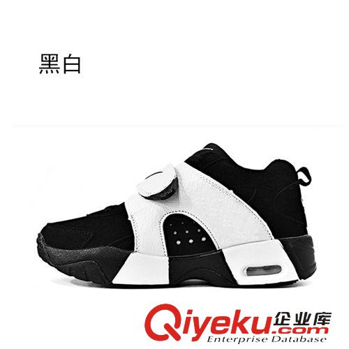 风格分类 新款air黑白情侣权志龙同款气垫学生篮球鞋韩版潮 减震增高运动鞋
