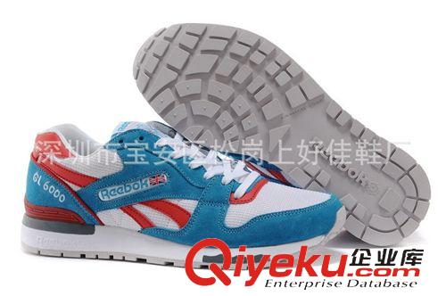 锐步reebok 工厂直销锐步ReebokGL6000轻便透气休闲跑步鞋复古慢跑鞋运动鞋
