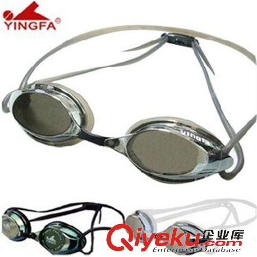 英发游泳系列用品（swimming) xx批发 yingfa英发570M训练竞速泳镜 镀膜反光防紫外线高清防雾