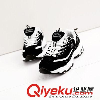 跑步鞋 SKECHERS/斯凯奇运动鞋日常休闲跑步鞋韩版潮流增高男女鞋