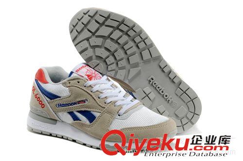 锐步 Reebok锐步GL6000复古经典轻便透气运动男女网面跑步鞋一件代发