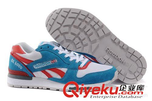 锐步 Reebok锐步GL6000复古经典轻便透气运动男女网面跑步鞋一件代发