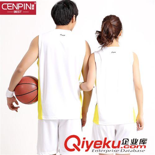2015夏季新款 CENPIN诚品2015夏季新款情侣篮球服休闲运动套装男篮球服