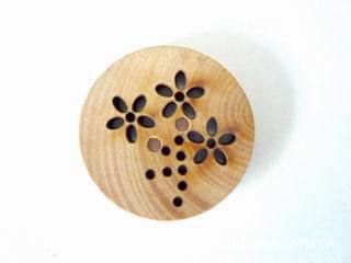 木头钮扣 供应服装辅料DIY手工工艺品 原色木制卡通纽扣