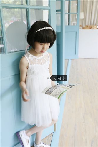 ☆新品☆ 2015夏季新款 韩版女童连衣裙 小可儿自产自销婚纱儿童裙