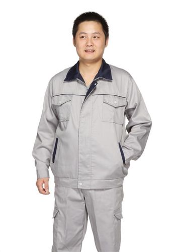 工作服 工程服套装、灰色工厂厂服、厂服套装定做、厂家直销价