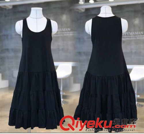 孕妇装 一件代发 韩国时尚热卖春秋蝙蝠袖两件套条纹连衣裙 可分开5700
