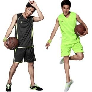 篮球服（男子） 批发高品质zp双面网眼篮球服套装 双面可穿篮球衣 篮球训练背心