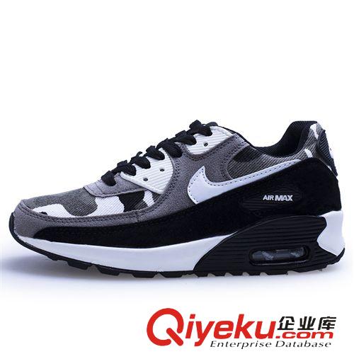 【潮鞋】 厂家直销MAX90气垫鞋韩版增高休闲运动鞋厚底迷彩男女单鞋
