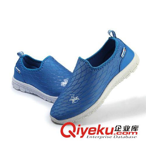运动鞋2 2015年厂家直销爆款运动男鞋透气一脚蹬跑步鞋舒适慢跑鞋