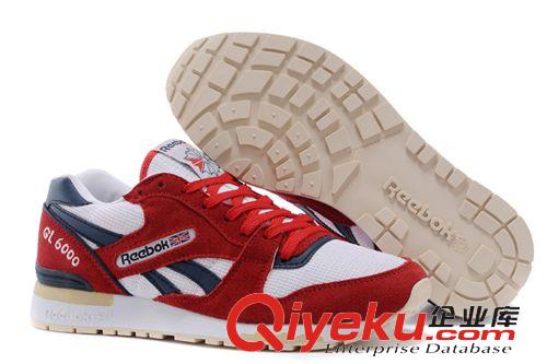 锐步 REEBOK 工厂批发猪八革 Reebok锐步 GL6000 复古经典跑步鞋男女 运动鞋