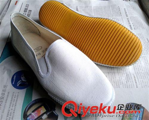 热销产品 描述湖南长沙生物药厂防滑白色帆布工作鞋韩版男女纯棉布鞋特价