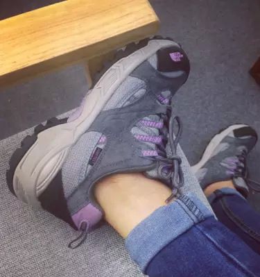 其它运动鞋 韩国代购新款拼色ulzzang灰紫色运动鞋复古休闲内增高跑步鞋