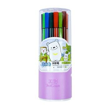 美术用品 真彩 水彩笔 CWP-2600-24色酷吖可洗 水彩笔 真彩24色水彩笔