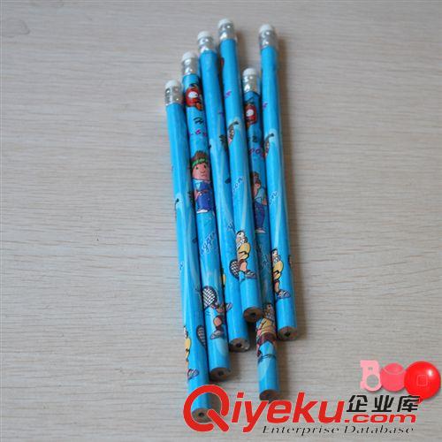 F文体 文具 办公 学生用品 包邮F046  6支带橡皮头铅笔木头 圆杆铅笔  袋装不挑色 义乌百货